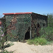 The hide at Falcon State Park